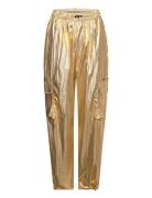 Coster Copenhagen Metallic Cargo Pants - Sille Fit Guld