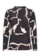 Coster Copenhagen Shirt In Night Clouds Print Svart