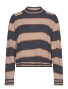 Esprit Casual Women Sweaters Long Sleeve Marinblå