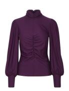 Gestuz Rifagz Ls Cuff Blouse Lila