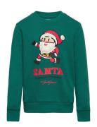 Jack & J S Jorxmas Crew Neck Sweat Xmas Jnr Grön