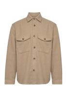 Selected Homme Slhmason-Bax Check Overshirt Ls W Beige