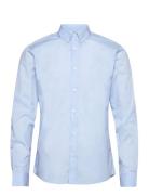 ONLY & SONS Onssky Life Ls Slm Solid Poplin Shirt Bf Blå