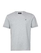 Hackett London Jersey Tipped Tee Grå