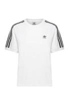 Adidas Originals 3 Stripe Tee Vit