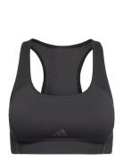 Adidas Performance Knit Light Support Bra Svart