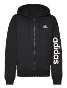 Adidas Sportswear W Lin Ft Fz Hd Svart