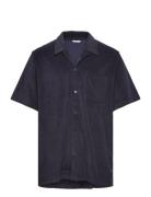 Björn Borg Borg Toweling Pool Shirt Marinblå
