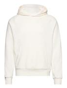 Calvin Klein Soft Cotton Modal Hoodie Kräm