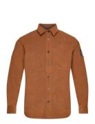 Calvin Klein Jeans Reg Fit Corduroy Shirt Brun