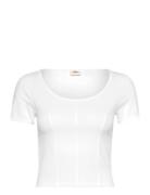 LEVI´S Women Mars Corset Tee White + Vit