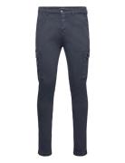 Replay Jaan Trousers Slim Hypercargo Color Marinblå