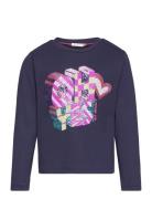 Billieblush Long Sleeve T-Shirt Marinblå