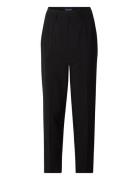 Lexington Clothing Tina Straight-Leg Cropped Pants Svart