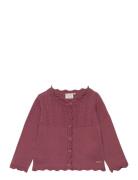 Minymo Cardigan Knit Burgundy