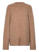 HOLZWEILER Fure Fluffy Knit Sweater Beige