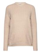 Mamalicious Mlana Vita L/S Knit Top 2F A. Beige