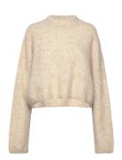 Hope Boxy Alpaca Sweater Beige