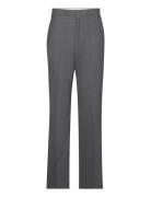 Hope Straight-Leg Suit Trousers Grå