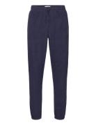 Les Deux Duke Fleece Sweatpants Marinblå