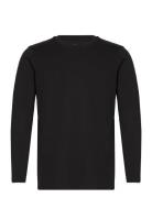 NORVIG Men's O-Neck L/S T-Shirt, Cotton/Stretch Svart