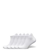 ZEBDIA 5-Pk Ancle Running Socks Vit