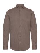 Bosweel Shirts Est. 1937 Slim Fit Mens Shirt Brun