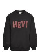 Minymo Sweatshirt Ls Svart