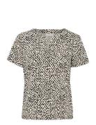 Kaffe Kabella Jersey Blouse Svart