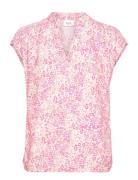 Saint Tropez Daciasz Ss Blouse Rosa