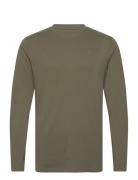 Kronstadt Timmi Organic Recycle L/S Tee Khaki Green