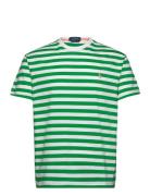 Polo Ralph Lauren Classic Fit Striped Jersey T-Shirt Grön