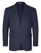 Selected Homme Slhregular-Will Linen Blz Noos Marinblå