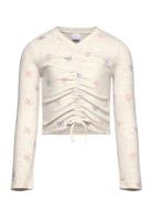 Lindex Top Long Sleeve Embroidery An Grå