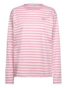 Marimekko Tasaraita Relaxed Ls Rosa