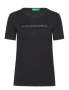 United Colors Of Benetton T-Shirt Svart