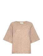 Copenhagen Muse Cmibra-Raglan-Pullover Beige