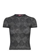 Diesel Uftee-Melany T-Shirt Svart