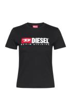 Diesel T-Sli-Div T-Shirt Svart