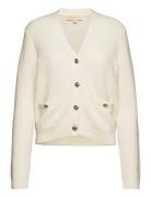 Michael Kors Merino V Nk Butn Cardi Beige