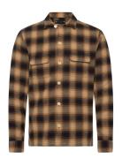 AllSaints Telesto Ls Shirt Brun