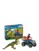 Schleich Quad Escape From Velociraptor Toys Playsets & Action Figures ...