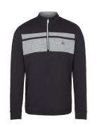 Original Penguin Golf Lightweight 1/4 Zip Heritage Block Pullover Svar...