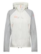 Bergans Slingsby Ultra Lady Jkt White/Alu/Pumpkin Xs Vit