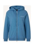 Lexington Clothing Chloe Zip Hood Blå