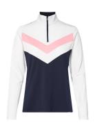 Ralph Lauren Golf Striped Interlock Quarter-Zip Pullover Multi/pattern...