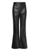 Bardot Halifax Pu Flare Pant Svart