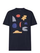 Bobo Choses Summer Night Landscape Unisex T-Shirt Marinblå