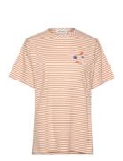 Bobo Choses Stripes Over T-Shirt Orange