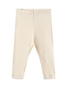 Wheat Rib Leggings Maddy Kräm